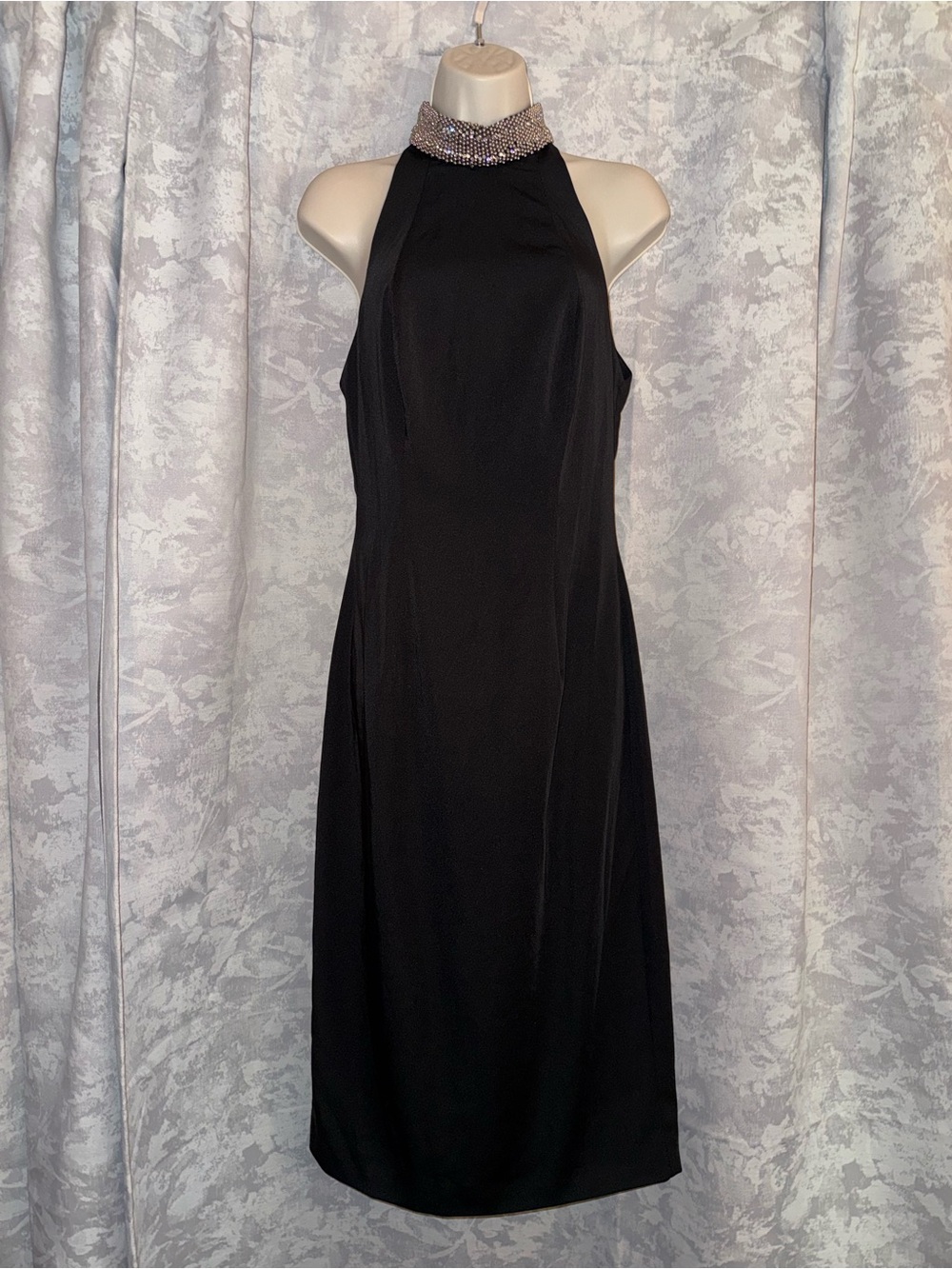 Ieena for Macdougal beaded halter dress size 4